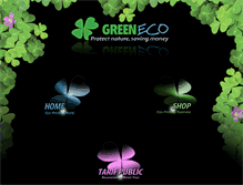 Tablet Screenshot of greeneco-home.com